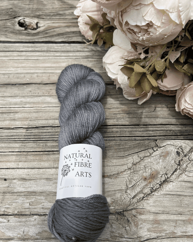 DK Merino Superwash | Woodsmoke yarn skein