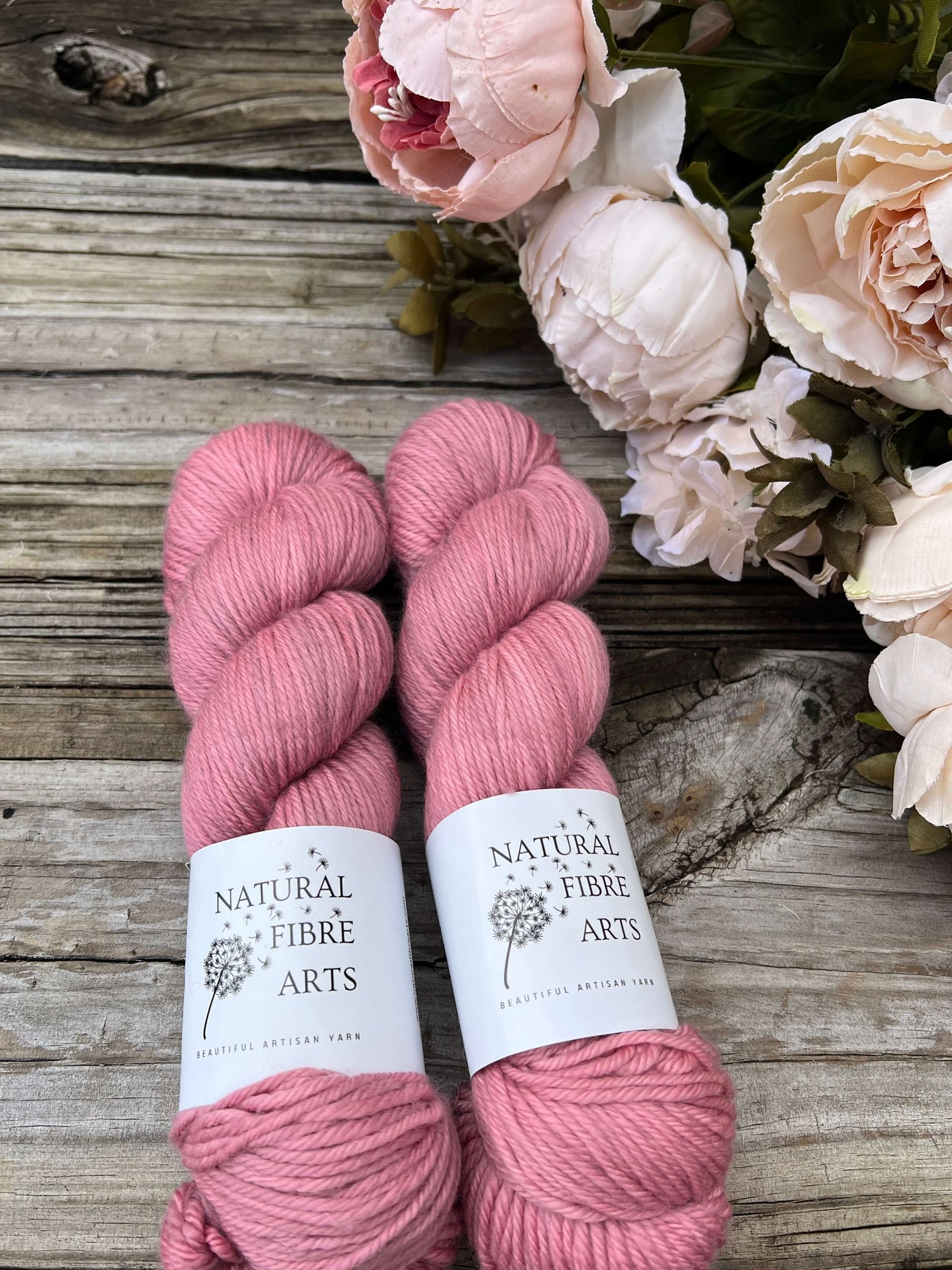 DK Merino Superwash | Vintage Rose skein - Natural Fibre Arts