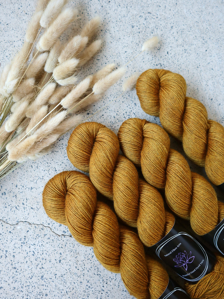 Merino Silk Yak Yarn - Beekeeper - Natural Fibre Arts