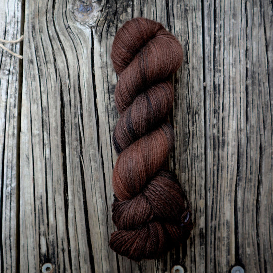 Bole Brown SRS Merino 4 Ply - Natural Fibre Arts