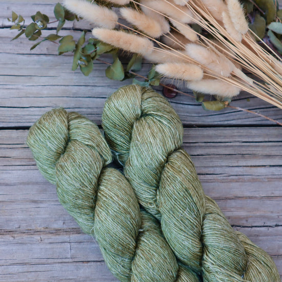 Sage Merino Linen Silk