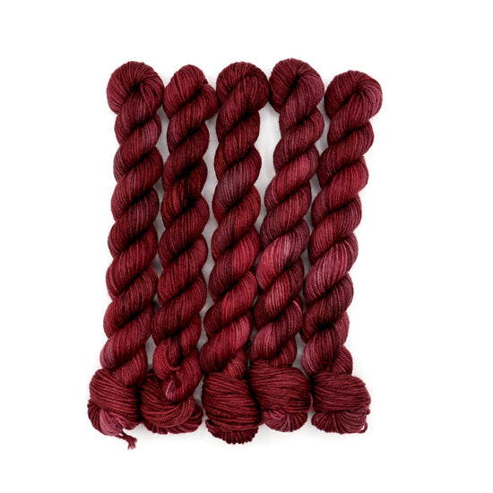 Crimson Tide Lux Sock Mini Skein