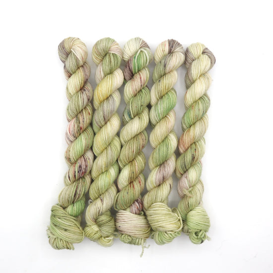 Lemon Myrtle Lux Sock Mini Skein