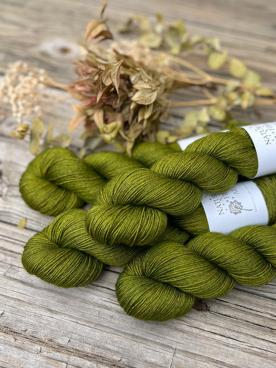 Merino Silk Yak Yarn | Lime