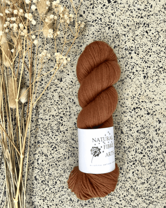 SRS Merino 8 Ply DK | Topaz yarn skein