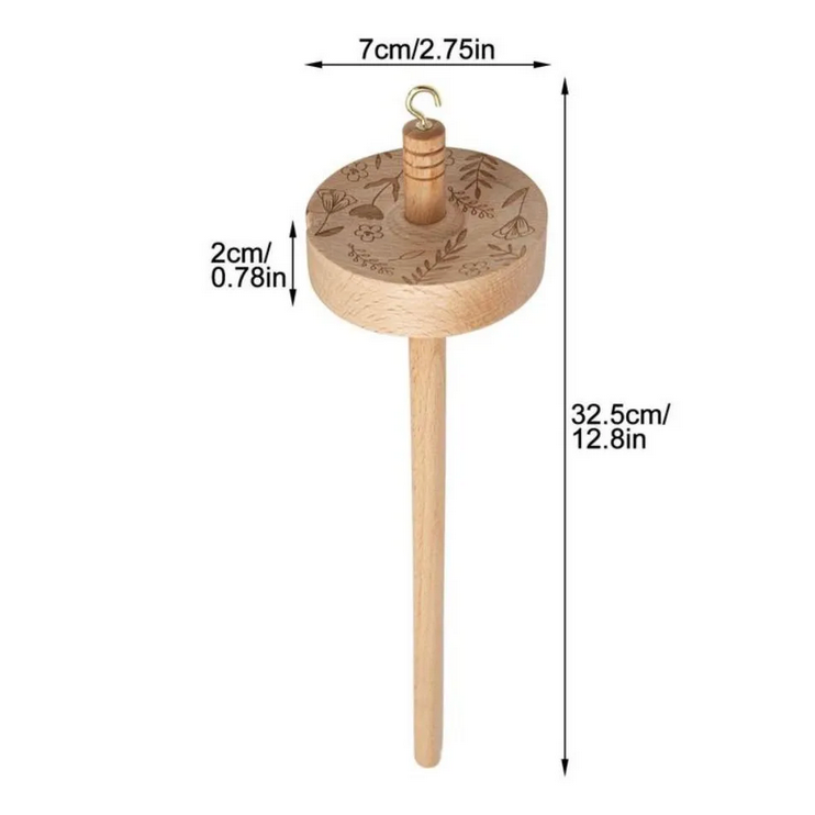 Classic Top Whorl Drop Spindle - Natural Fibre Arts