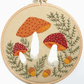 Toadstool Appliqué Hoop Kit