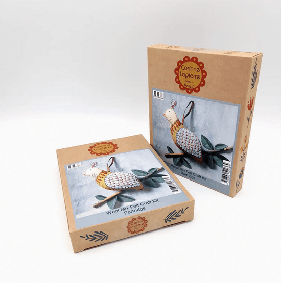 Partridge Felted Craft Mini Kit