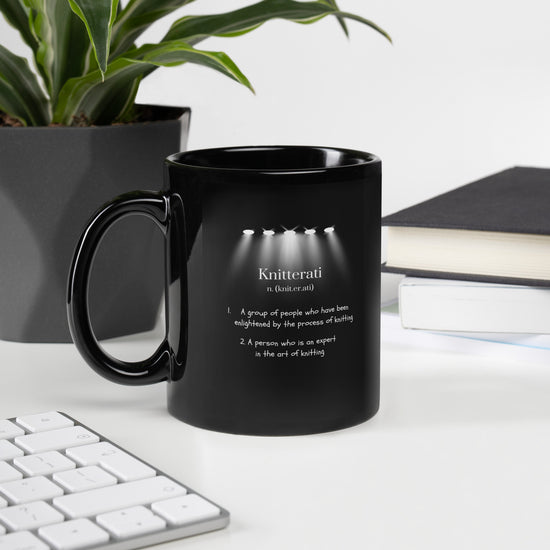 Black Glossy Mug