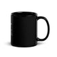 Yarnicologist Black Glossy Mug