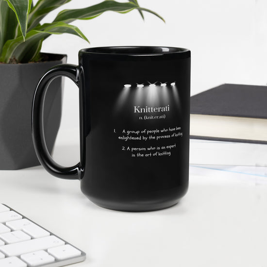 Black Glossy Mug