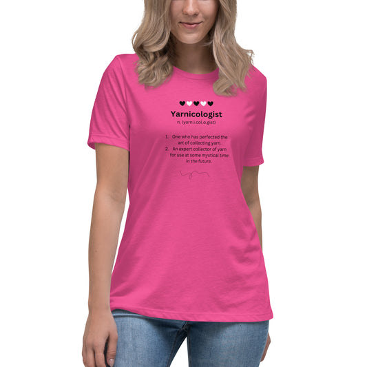 'Yarnicologist' Women's Relaxed T-Shirt