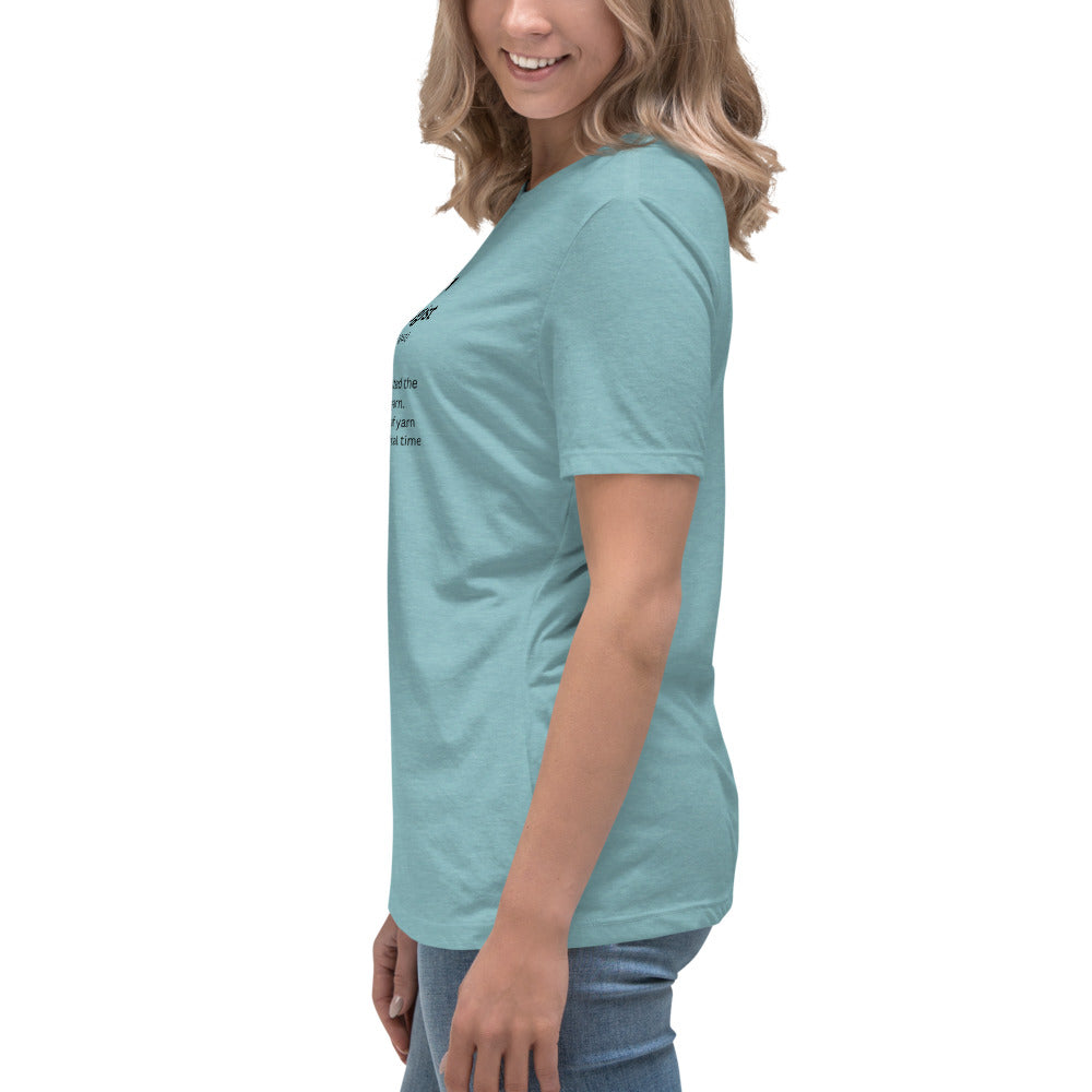 'Yarnicologist' Women's Relaxed T-Shirt