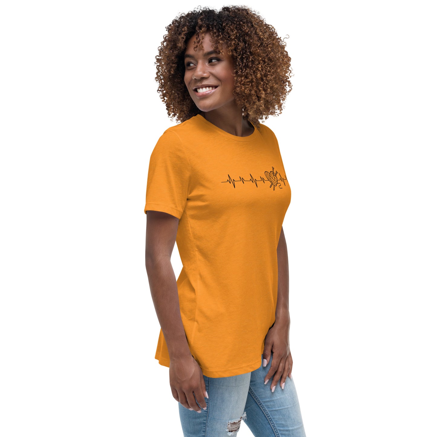 'Knitting Lover' Women's Relaxed T-Shirt