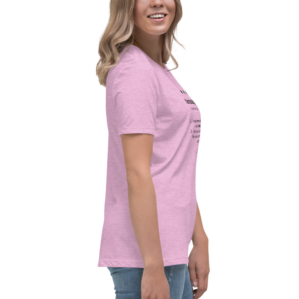 'Yarnicologist' Women's Relaxed T-Shirt