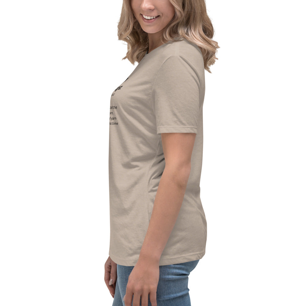 'Yarnicologist' Women's Relaxed T-Shirt