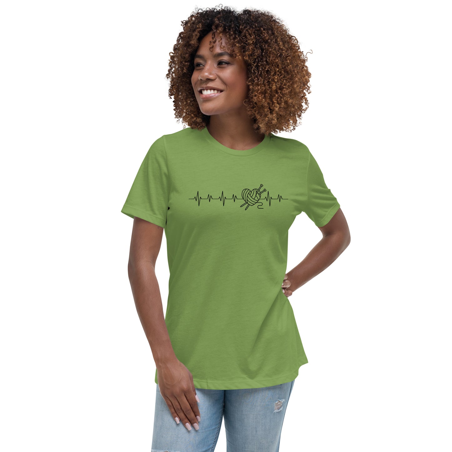 'Knitting Lover' Women's Relaxed T-Shirt