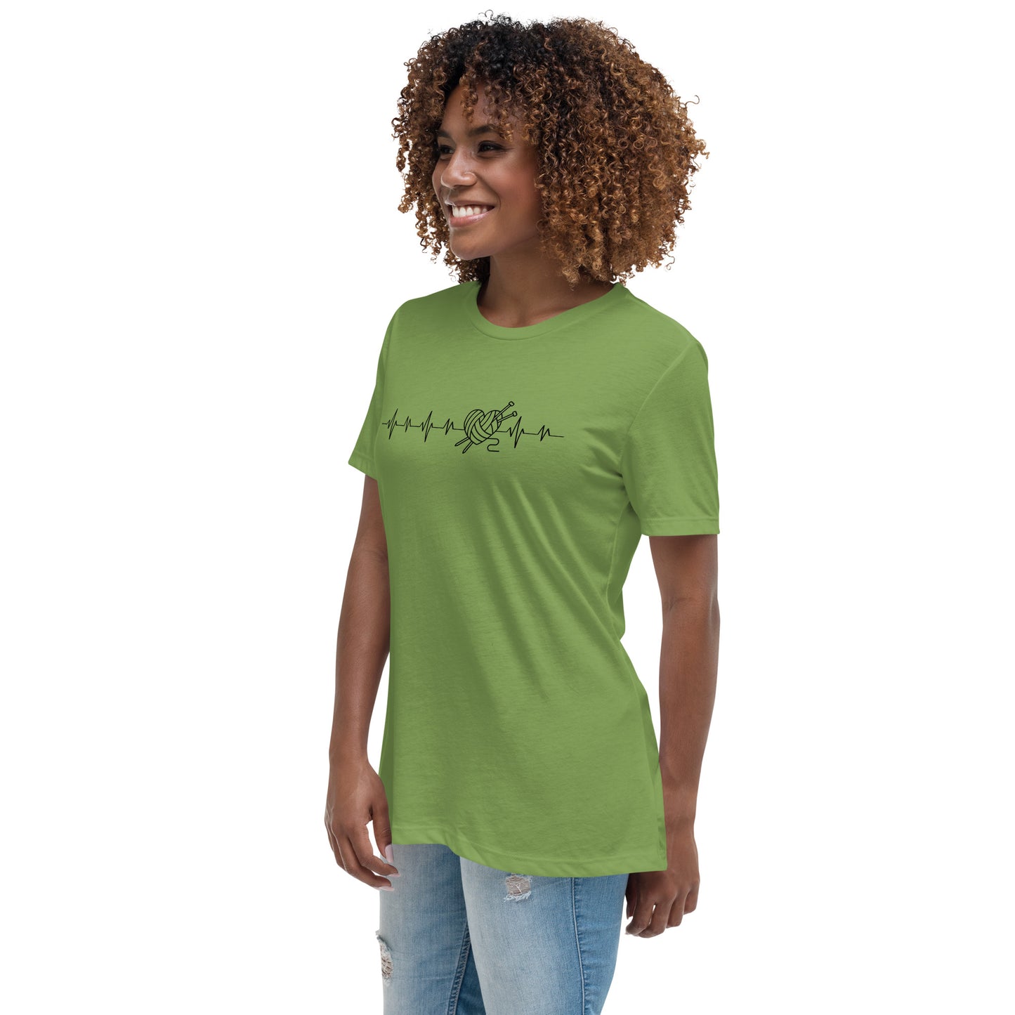 'Knitting Lover' Women's Relaxed T-Shirt