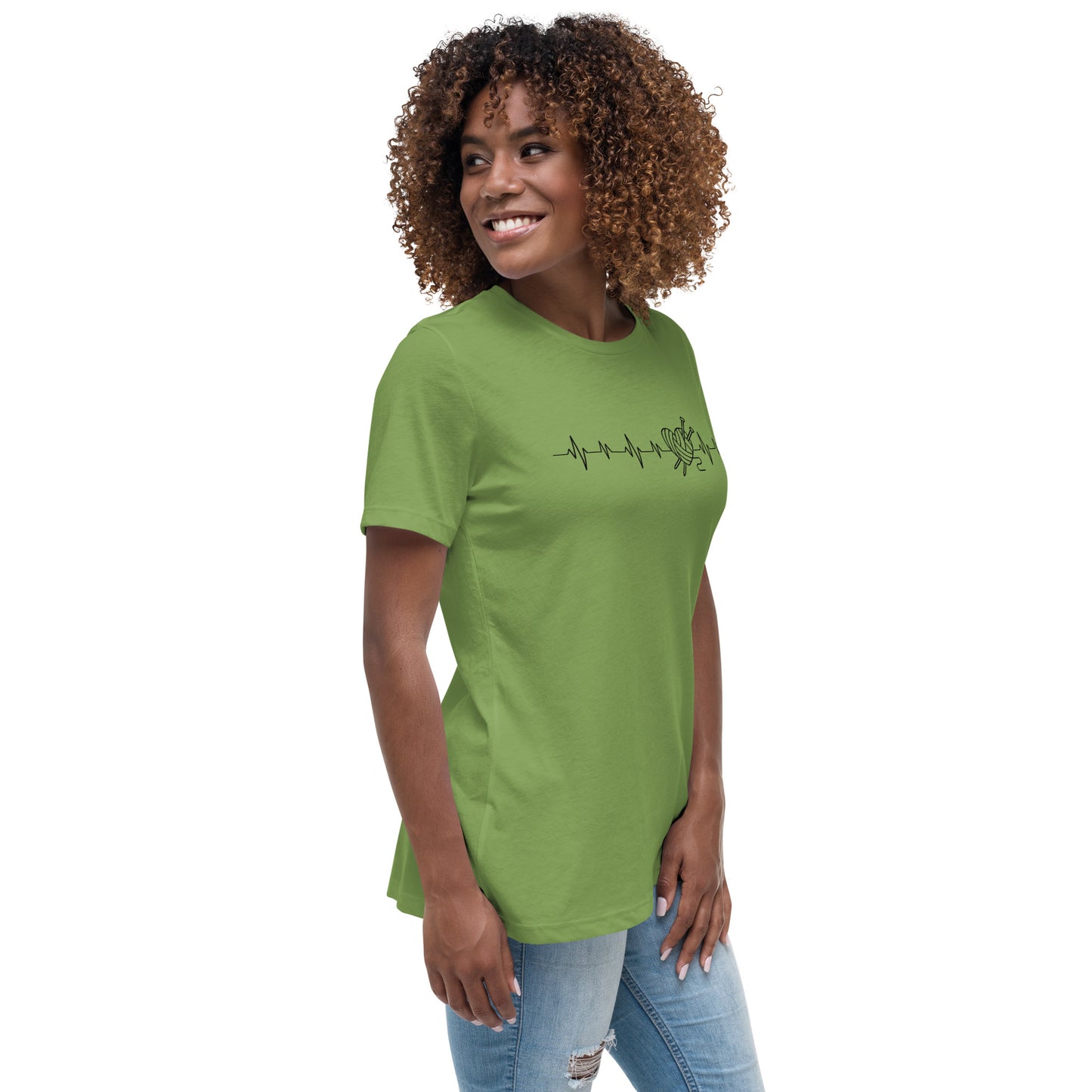 'Knitting Lover' Women's Relaxed T-Shirt