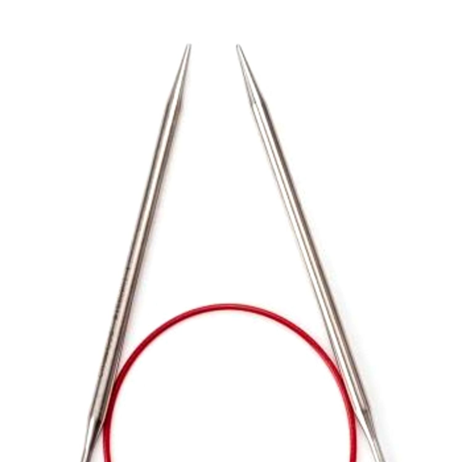 12” ChiaoGoo - Red Stainless Steel Circular Knitting Needles – The