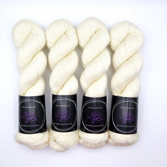 Natural Ecru Eco Lux Sock - Natural Fibre Arts